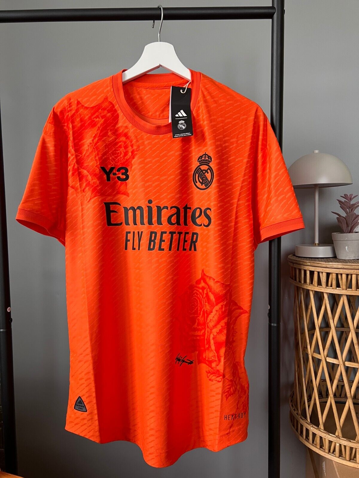 Real Madrid Jersey 23/24 Fourth Soccer Shirt IU0037 Adidas Y-3 Mens Size M