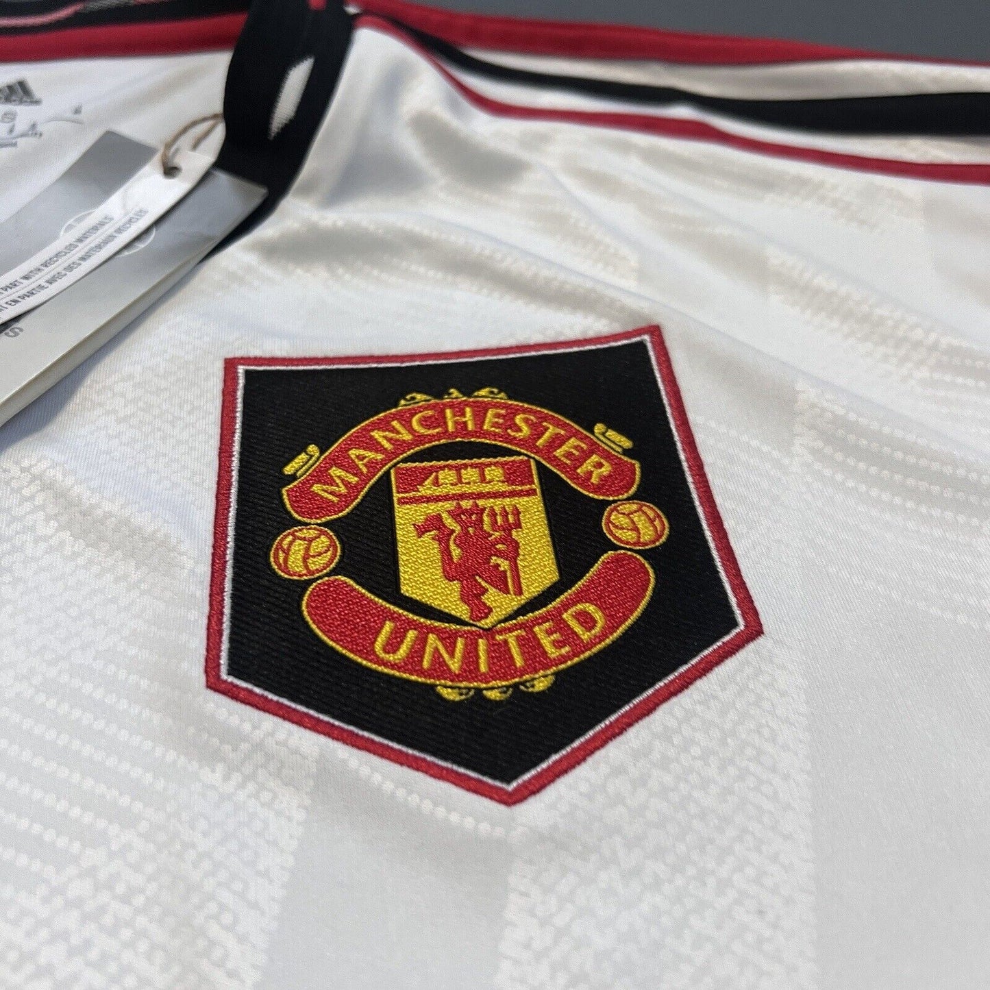 Garnacho Manchester United Jersey 22/23 Away Mens Soccer Shirt Adidas Size S