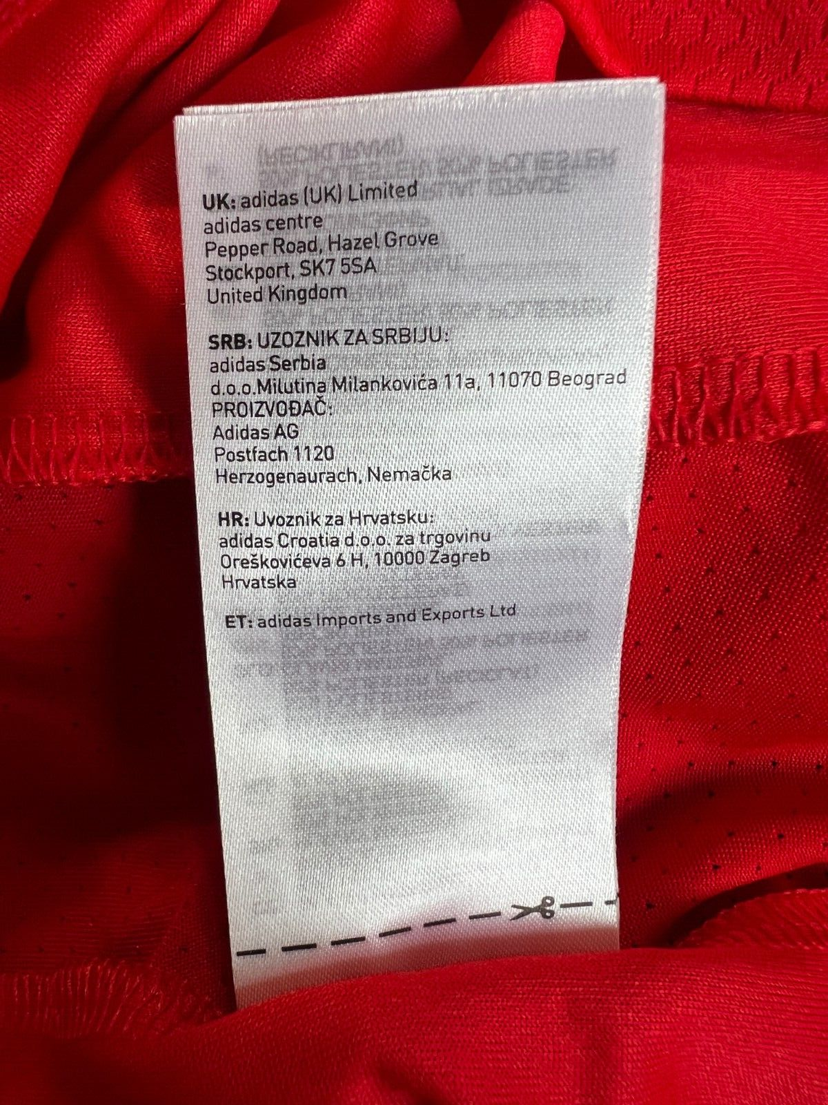 1. FC Union Berlin Jersey 20/21 Home Soccer Football Shirt Adidas Mens Size L