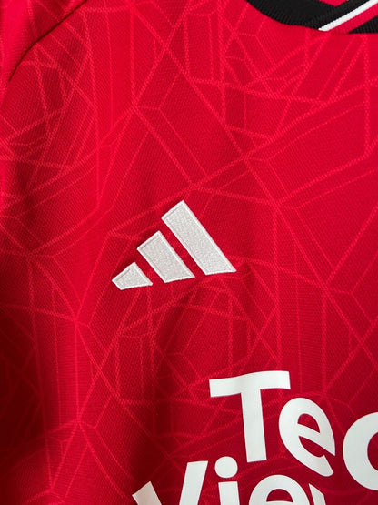 Manchester United Jersey 23/24 Home Mens Soccer Shirt IP1726 Adidas Size M