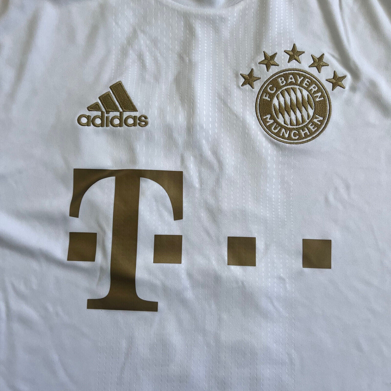 Mane Bayern Munich Jersey 22-23 Away Boys Soccer Shirt Size XL HI3880 Adidas