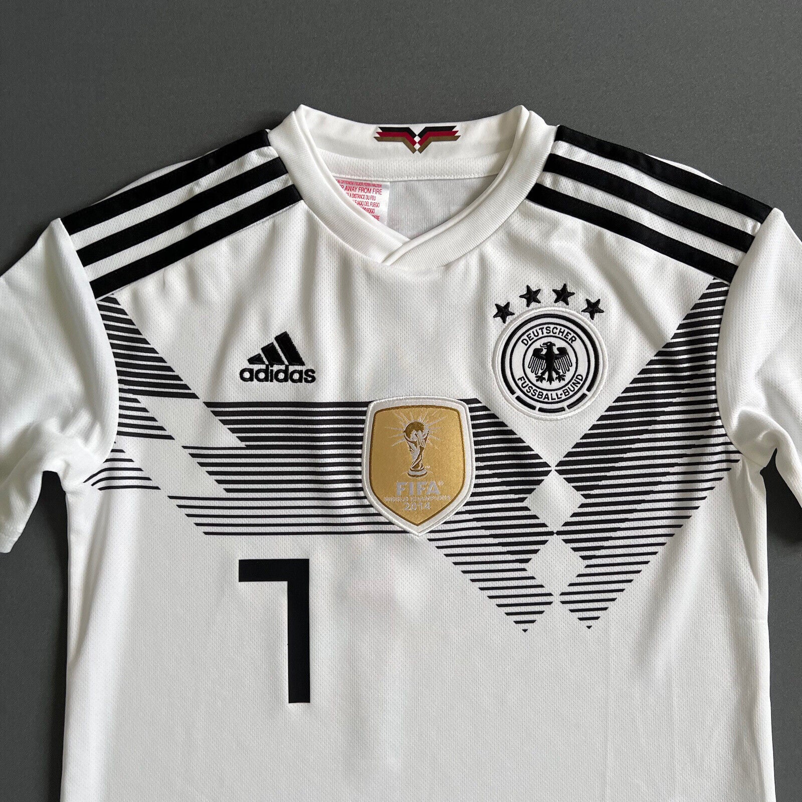 Draxler Germany Jersey 2018 2019 Home Football Shirt Trikot Adidas Boys Size S