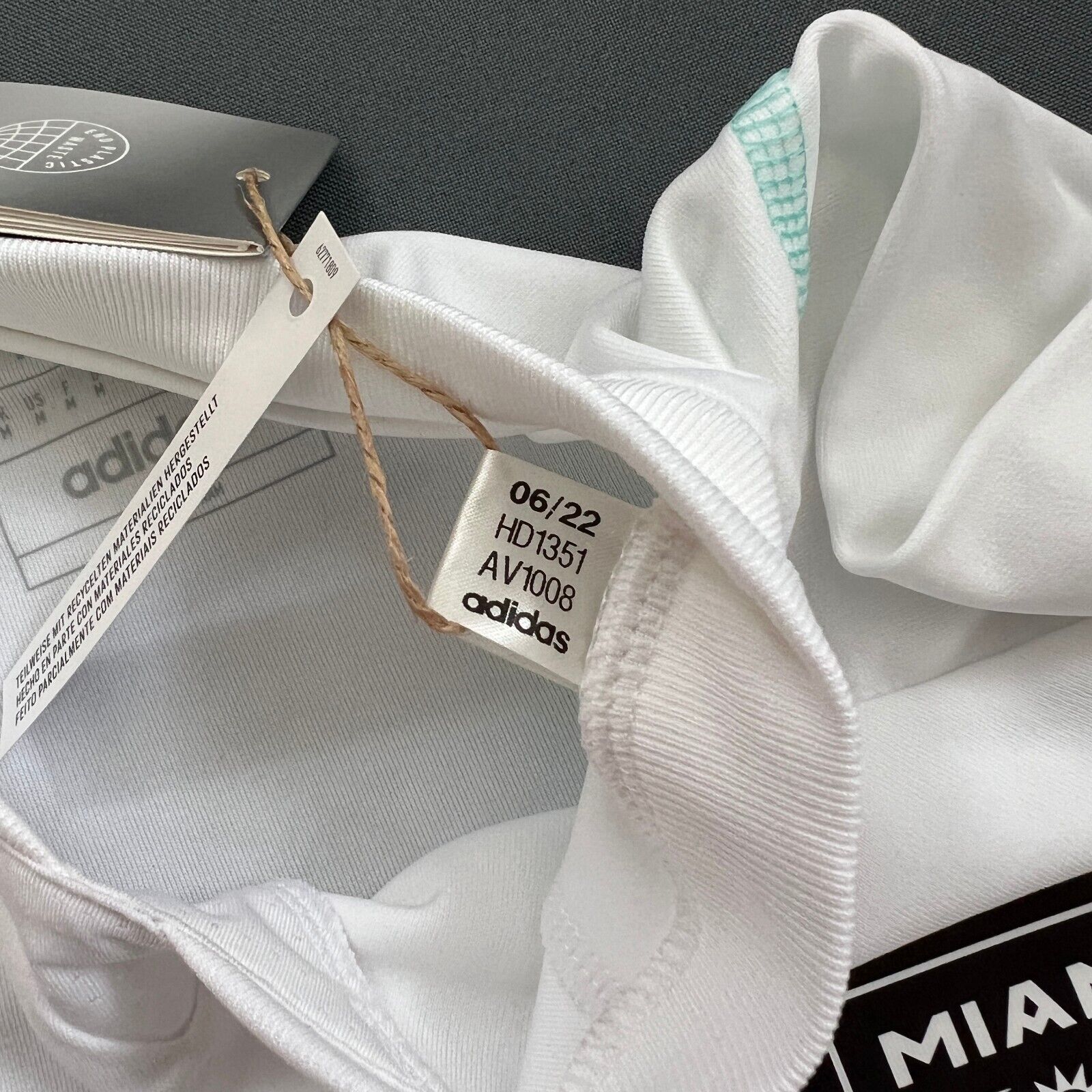 Inter Miami CF Jersey 23/24 Training Soccer Authentic Adidas Mens Size XS