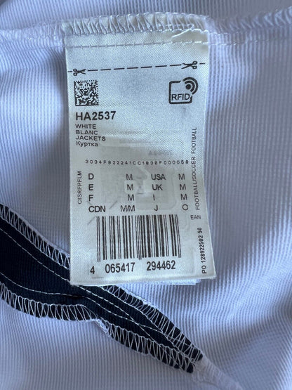 Real Madrid Jacket Teamgeist 2006x2021 White Soccer Adidas HA2537 Mens Size M