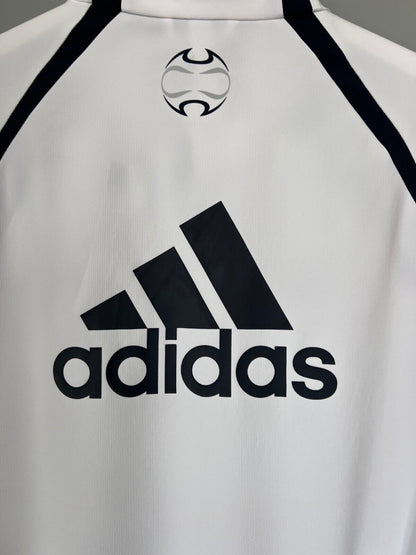Real Madrid Teamgeist Jacket 2006x2021 White Soccer Adidas HA2537 Mens Size M