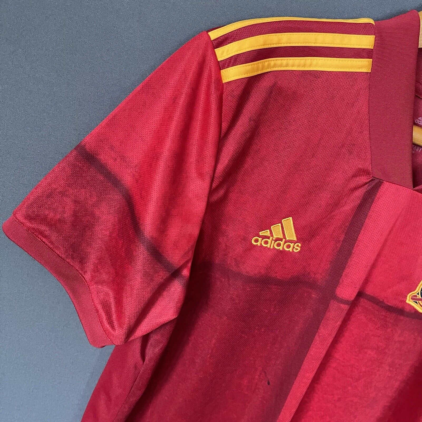 SPAIN TEAM JERSEY 2021 HOME SIZE L MENS FOOTBALL SOCCER SHIRT ADIDAS [FR8361]