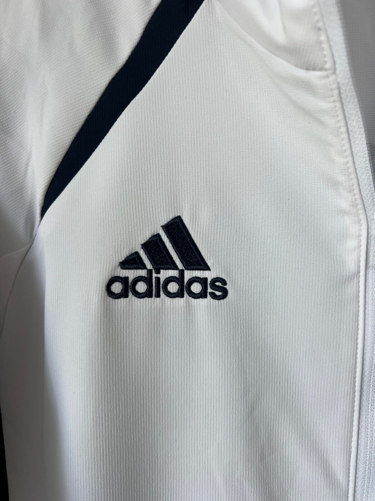 Real Madrid Jacket Teamgeist 2006x2021 White Soccer Adidas HA2537 Mens Size M