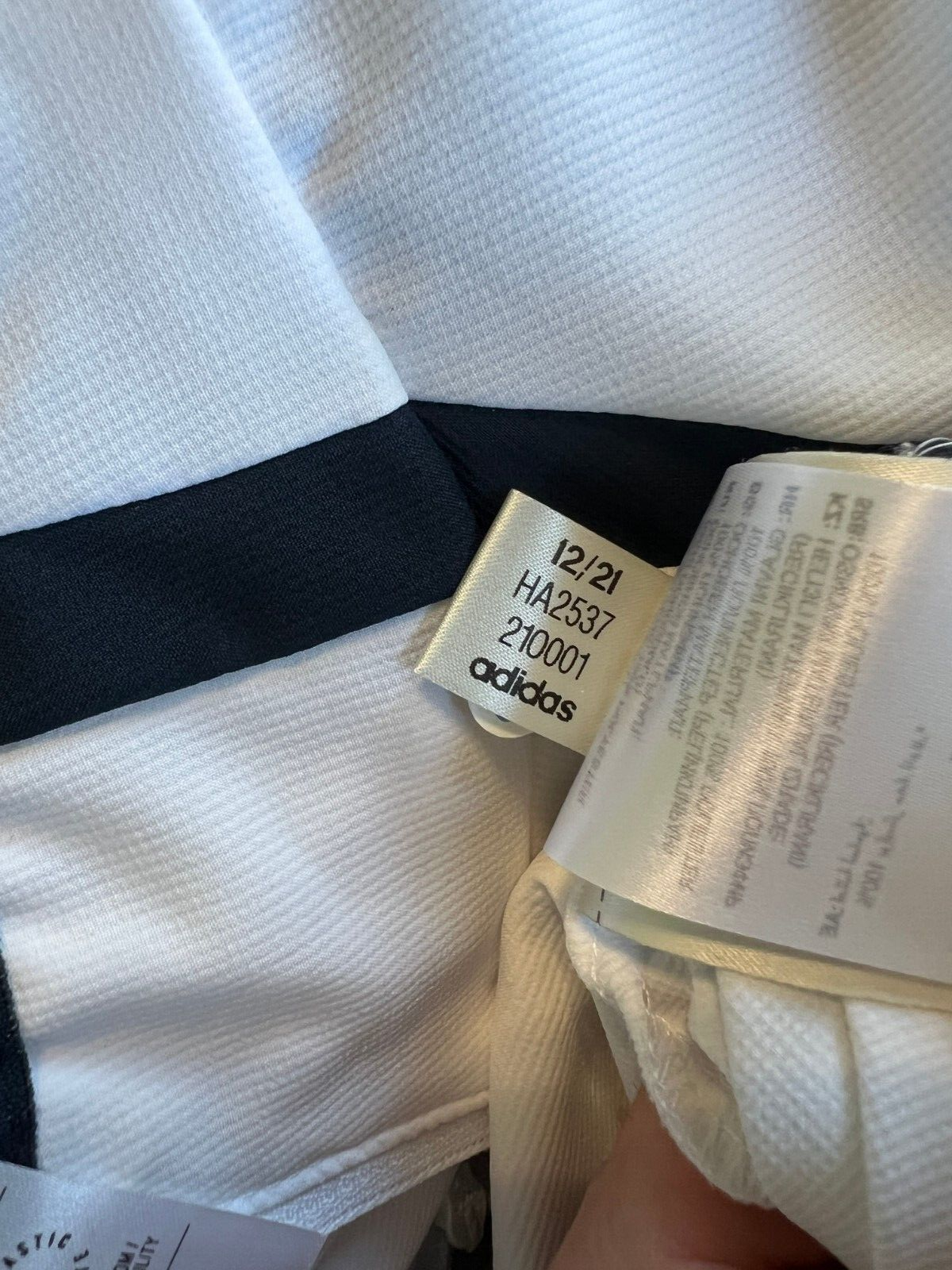 Real Madrid Teamgeist Jacket 2006 x 2021 White Soccer Adidas HA2537 Mens Size M