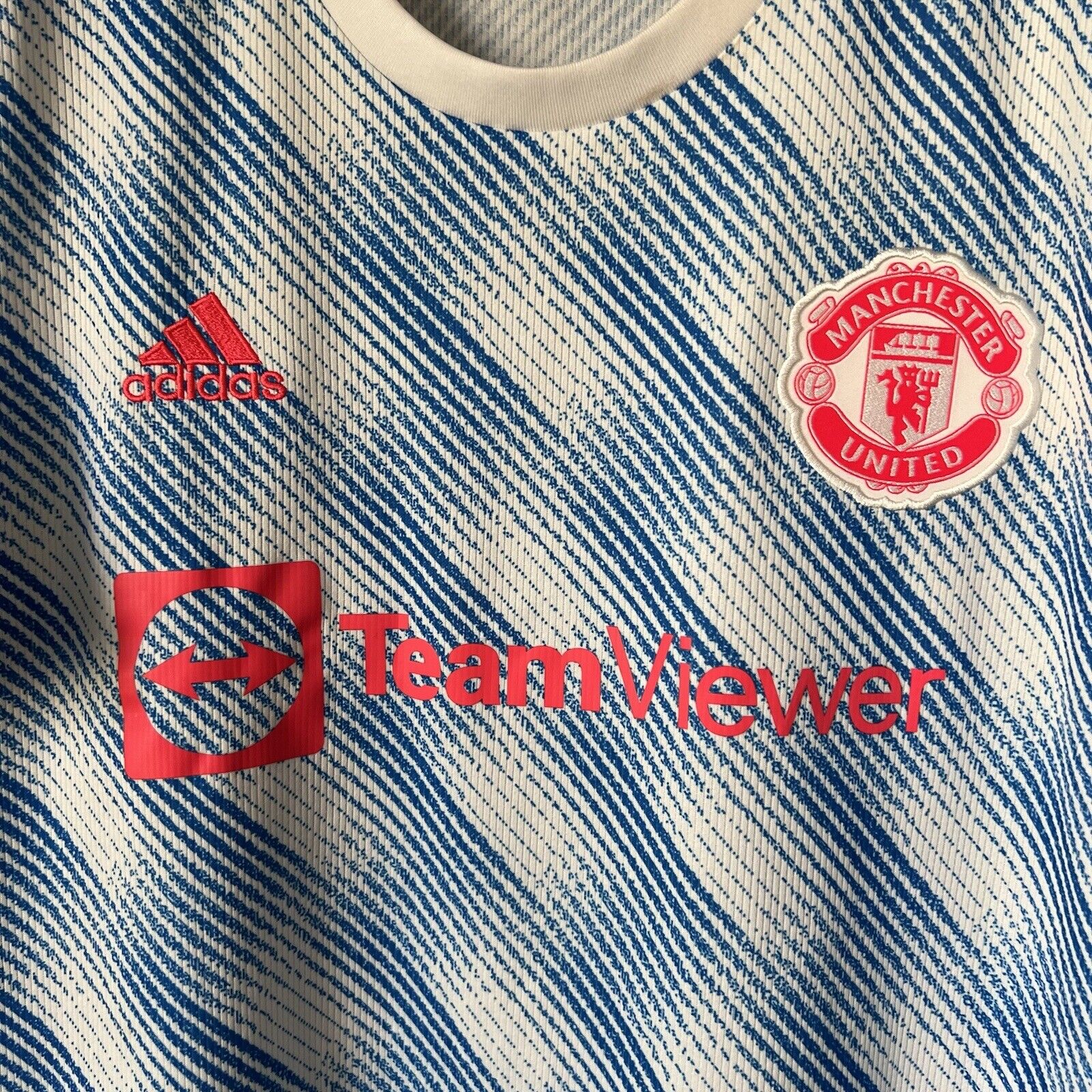 Manchester United Jersey 2021/22 Away XXXL Mens Adidas GM4621 Soccer Shirt