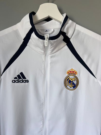 Real Madrid Jacket Teamgeist 2006x2021 White Soccer Adidas HA2537 Mens Size M
