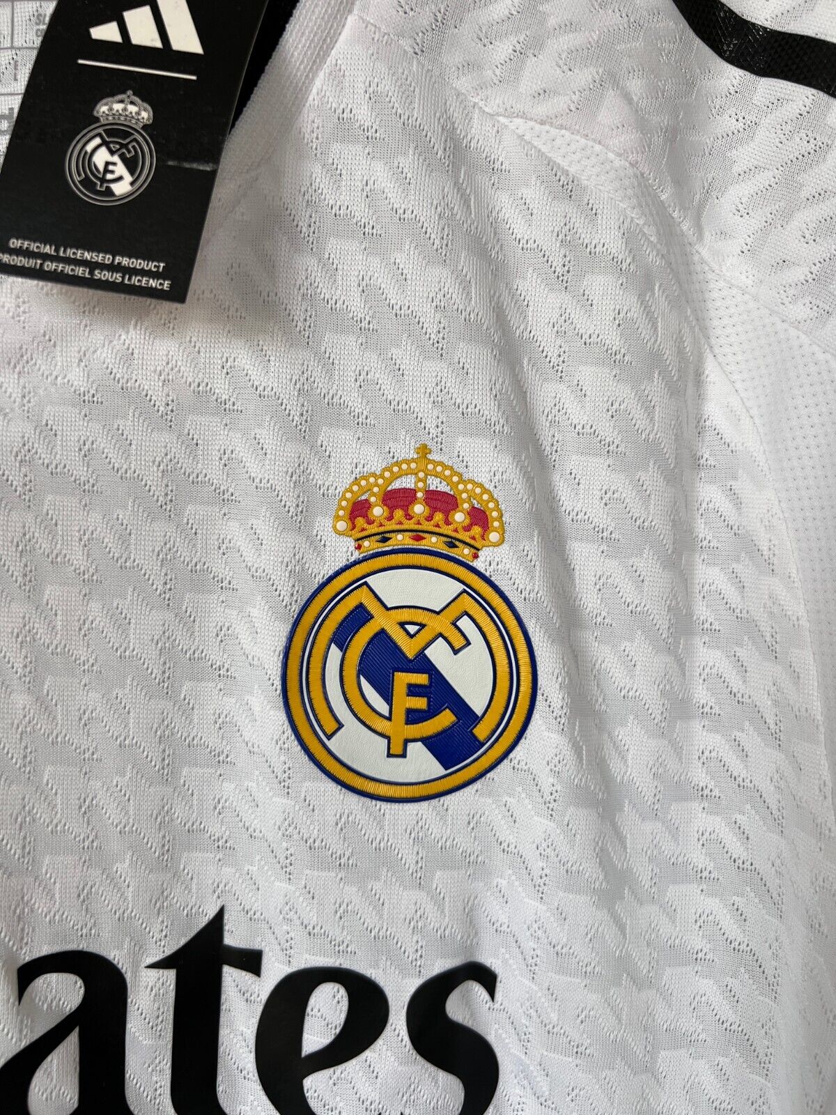 Real Madrid Jersey 24/25 Home HEAD.RDY Soccer Shirt IX8095 Adidas Mens All Sizes