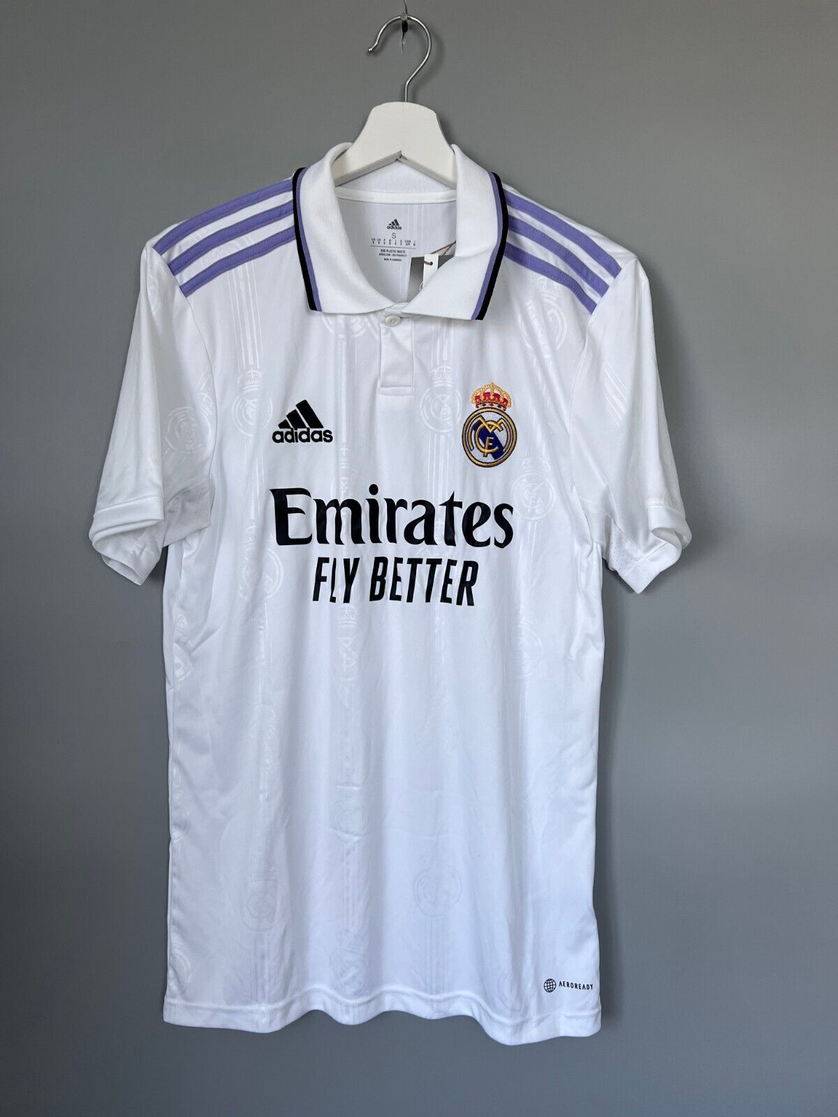 Real Madrid Jersey 22/23 Home Football Soccer Shirt HF0291 Adidas Mens Size S