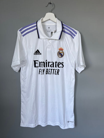 Real Madrid Jersey 22/23 Home Football Soccer Shirt HF0291 Adidas Mens Size S