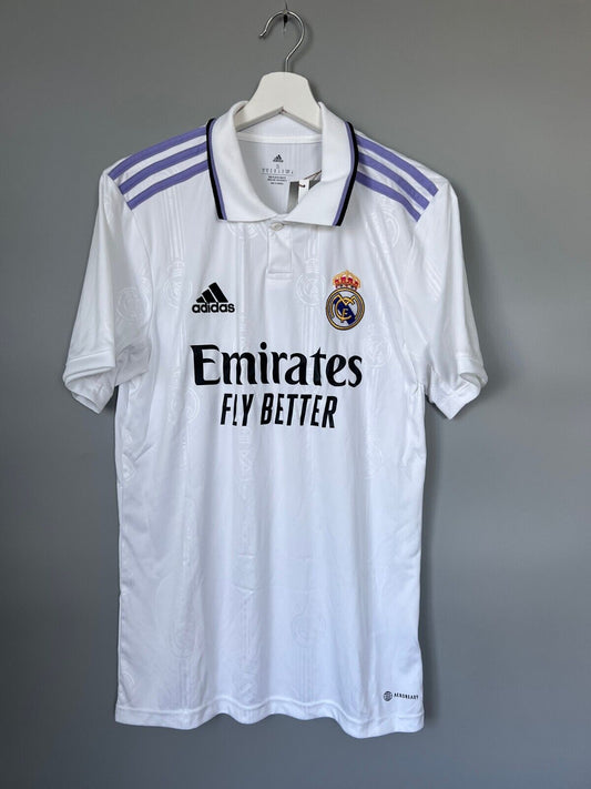 Real Madrid Jersey 22/23 Home Football Soccer Shirt HF0291 Adidas Mens Size S