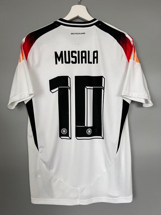 Musiala Germany Jersey 2024 Home Soccer Football Shirt Adidas IP8139 Mens Size M
