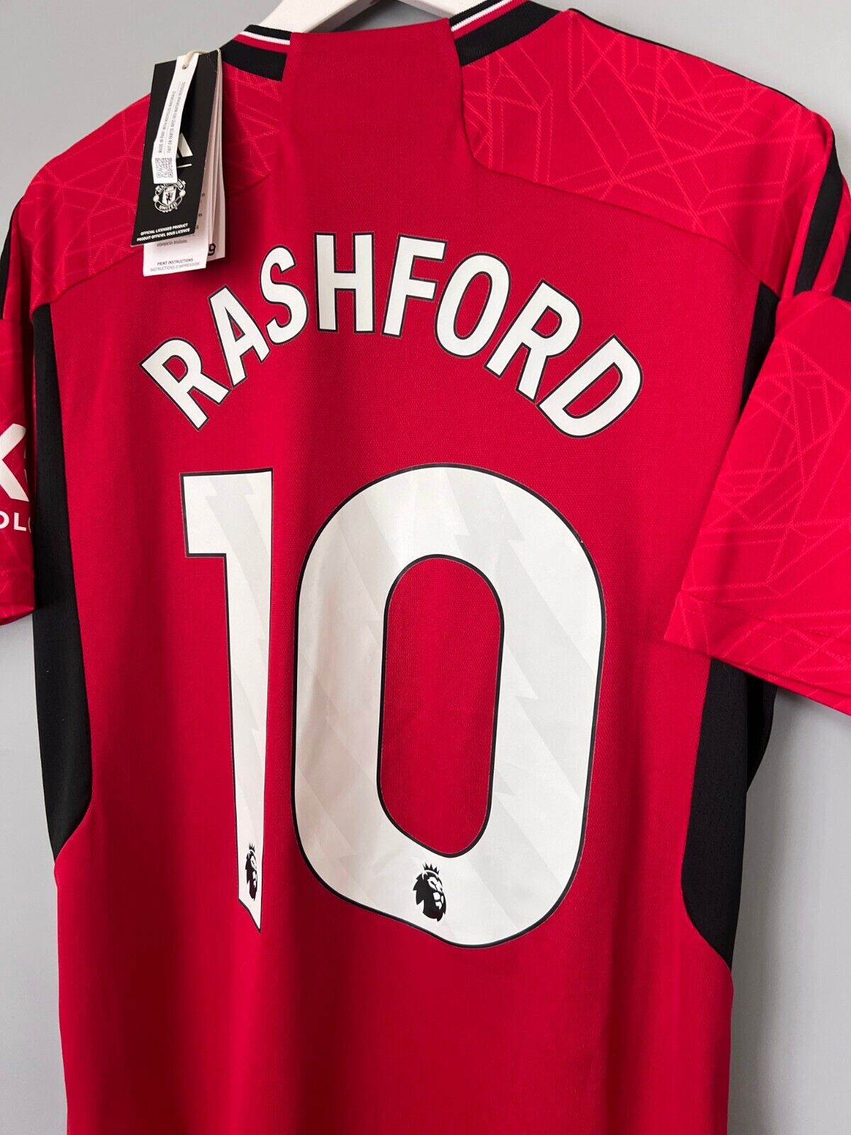 Manchester United Jersey 23/24 Home Mens Soccer Shirt IP1726 Adidas Size M