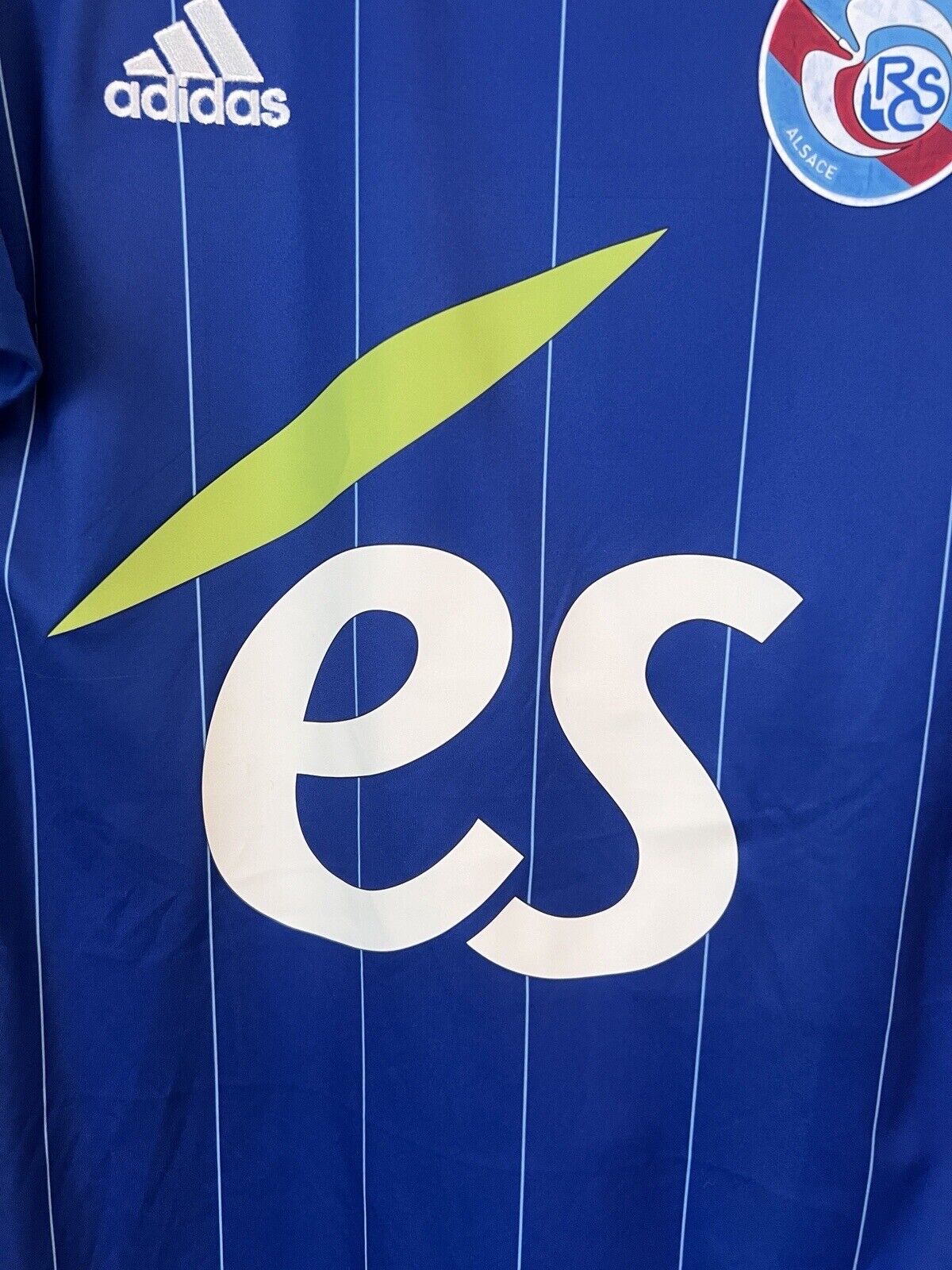 Strasbourg Jersey Home 2023 Mens Soccer Shirt Maillot Adidas Size XL