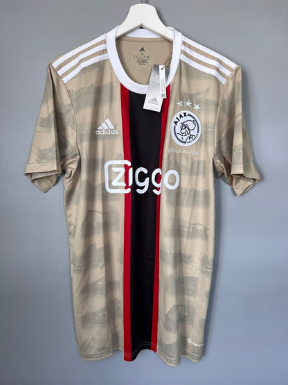 Ajax Amsterdam Jersey 22/23 Third Soccer Shirt Adidas HG1393 Mens Size M