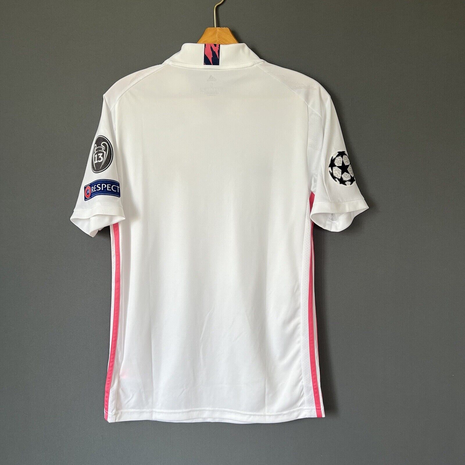 REAL MADRID JERSEY 2020/21 HOME SIZE SMALL SOCCER FOOTBALL ADIDAS FM4735