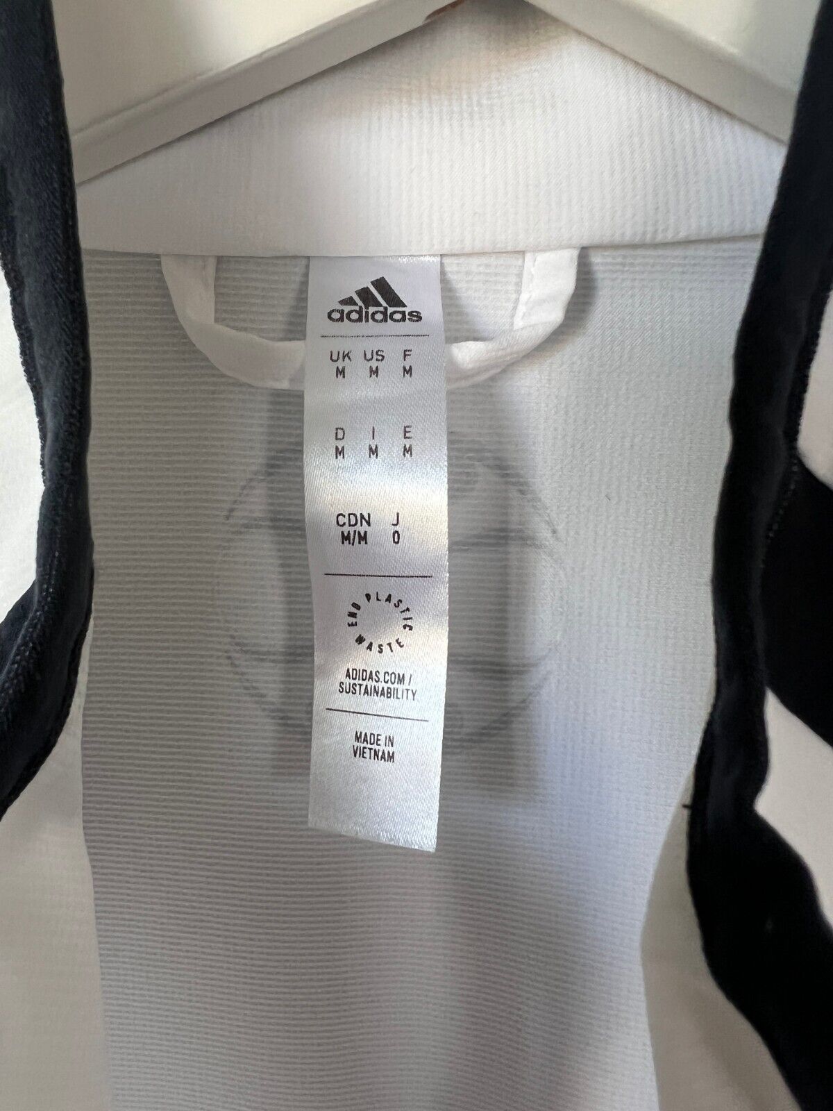Real Madrid Jacket Teamgeist 2006x2021 White Soccer Adidas HA2537 Mens Size M