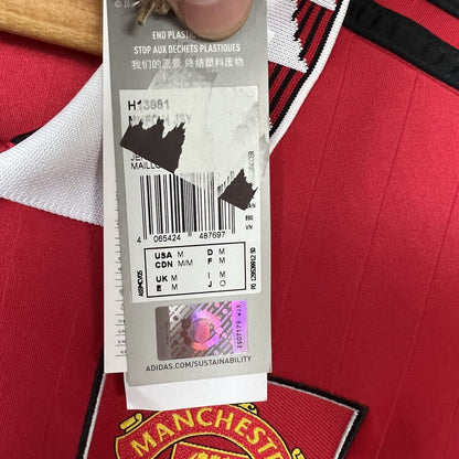 Manchester United Jersey 2022-23 Home Mens Football Shirt Medium H13881 Adidas
