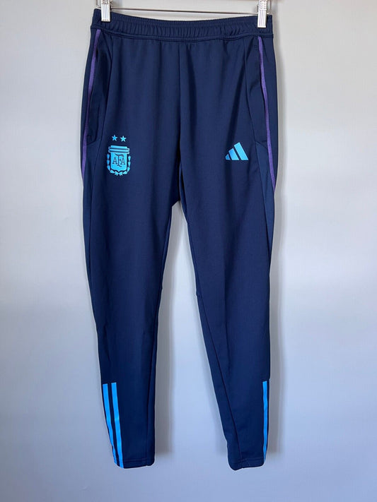 Argentina Tiro 23 Training Pants Blue Football Soccer Adidas HF3914 Mens Size S