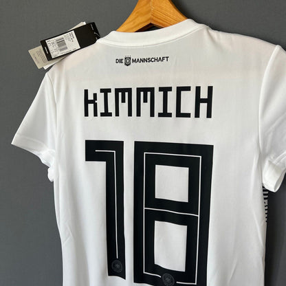 Kimmich Germany Jersey 18/19 Home Women Football Soccer Shirt Sz M BQ8396 Adidas