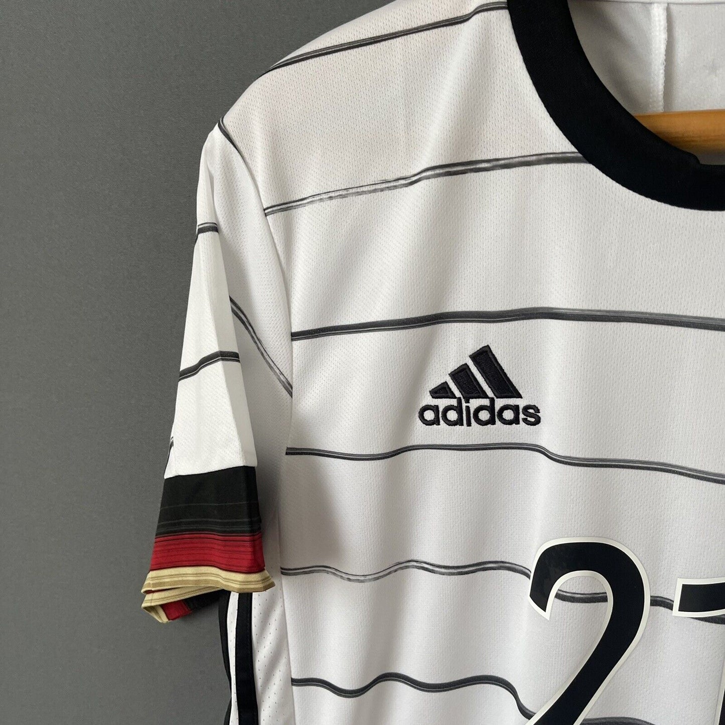 GUNDOGAN GERMANY JERSEY 2021 HOME SMALL MENS FOOTBALL SOCCER SHIRT ADIDAS EH6105