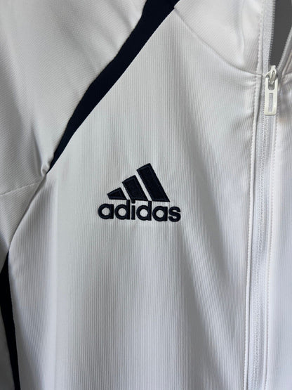 Real Madrid Teamgeist Jacket 2006x2021 White Soccer Adidas HA2537 Mens Size M