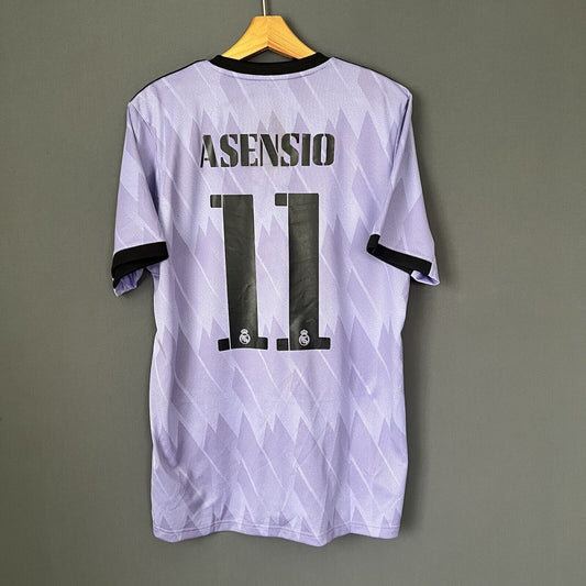 Asensio Real Madrid Jersey 2022-23 Away Mens Soccer Shirt H18489 Adidas Size L
