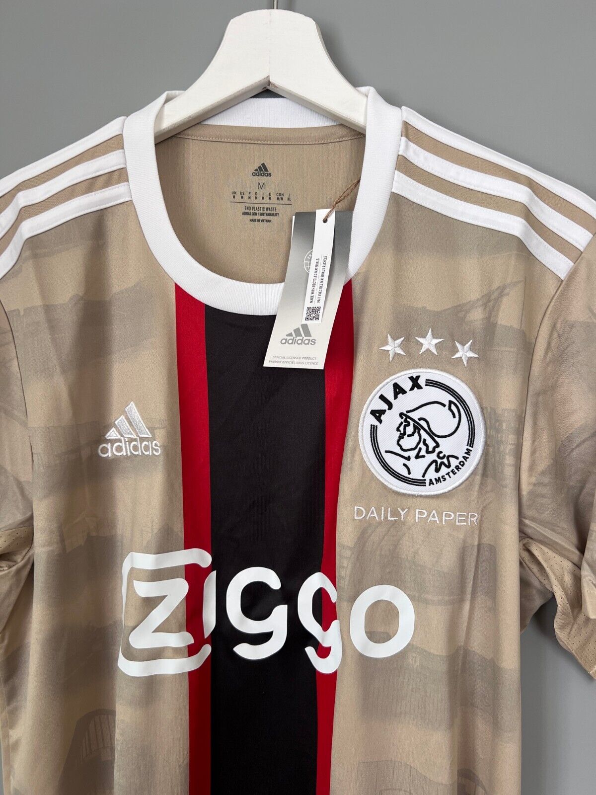 Ajax Amsterdam Jersey 22/23 Third Soccer Shirt Adidas HG1393 Mens Size M