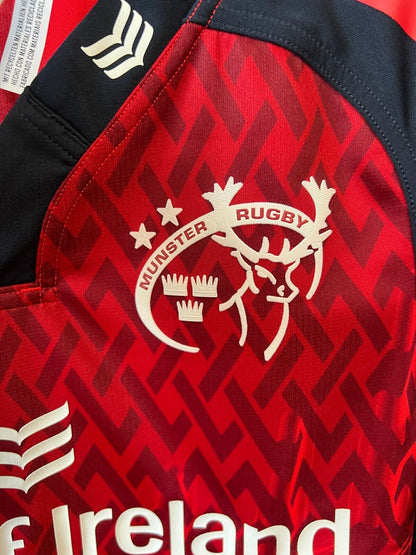 Munster Rugby Jersey 22/23 European Player Issue Adidas Size 6 Mens