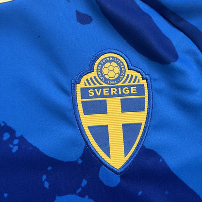 Sweden Jersey Team 2023 Away Womens Soccer Football Shirt HT7142 Adidas Size 2XS