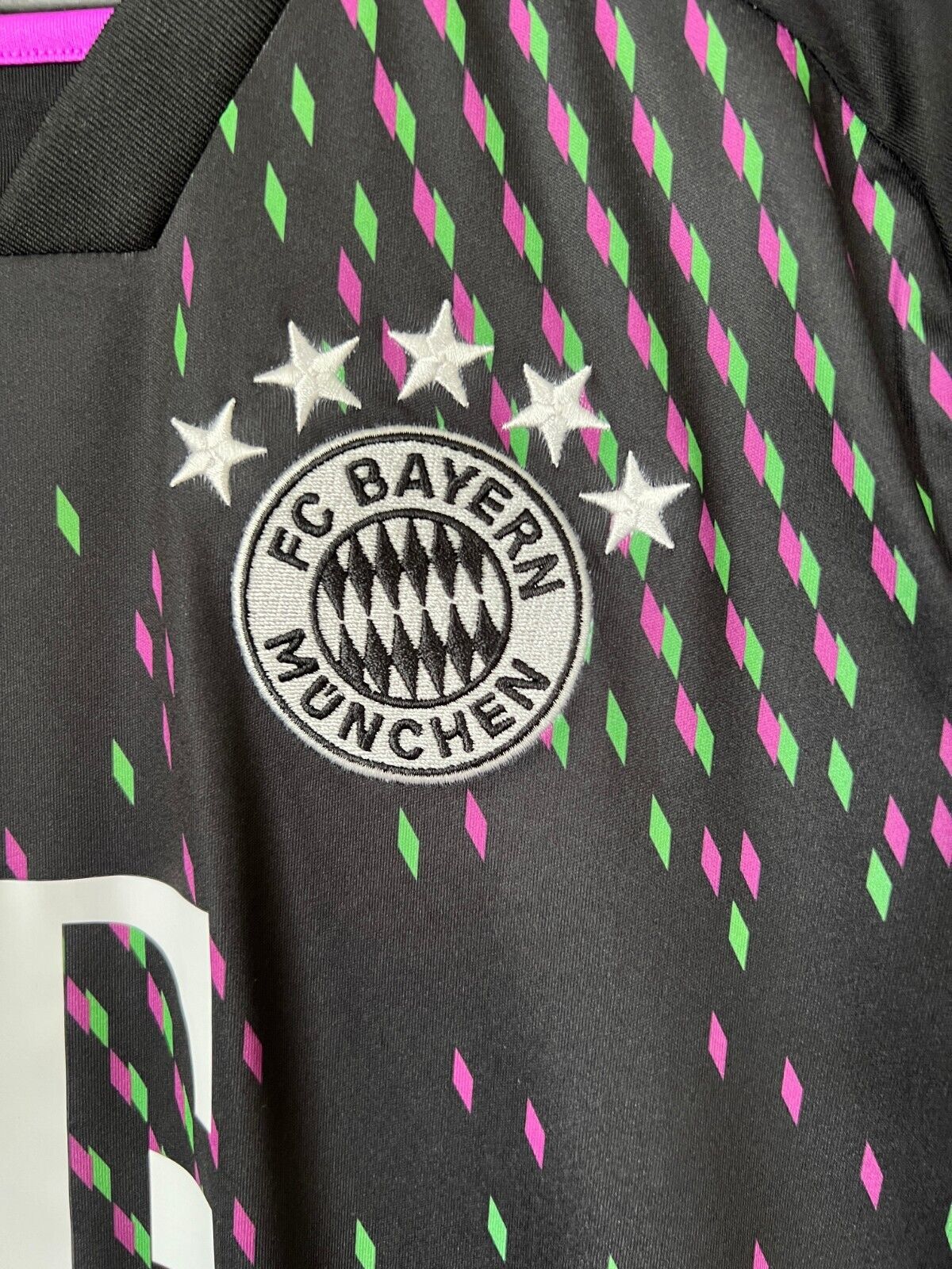 Kane Bayern Munich Jersey 23/24 Away Soccer Shirt HR3719 Adidas Mens Size XS