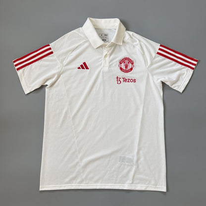 Manchester United Jersey Tiro 23 Polo Shirt Size M Mens Football IA7240 Adidas