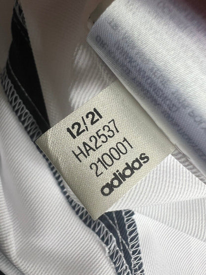Real Madrid Teamgeist Jacket 2006x2021 White Soccer Adidas HA2537 Mens Size 2XL