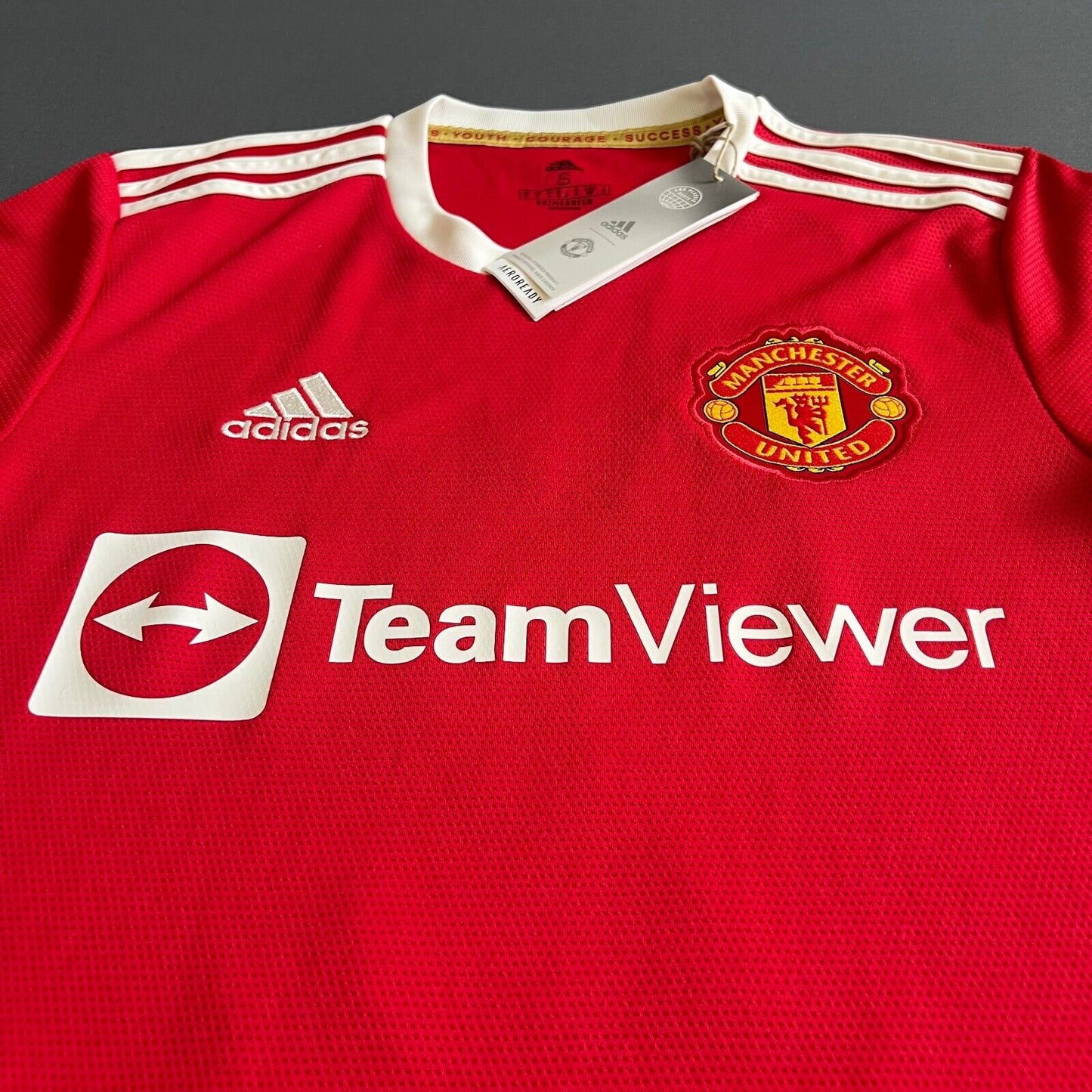 Lindelof Manchester United Jersey 2021/22 Home Small Mens Soccer Shirt Adidas