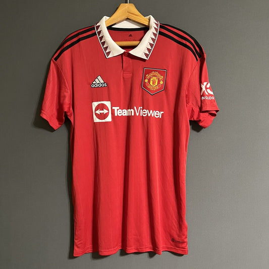 Manchester United Jersey 2022/23 Home Large Football Soccer Trikot Adidas H13881