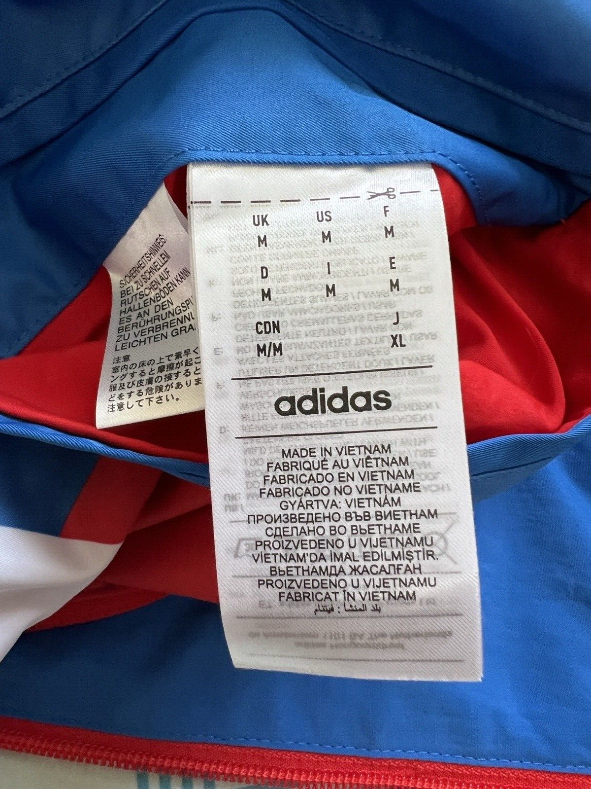 Bayern Munich Anthem Jacket 2022/23 Adidas HT8834 Football Soccer Mens Size M
