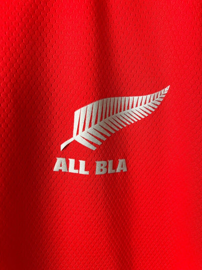 New Zealand All Blacks Jersey Rugby Size L Mens Training Shirt HA2486 Adidas