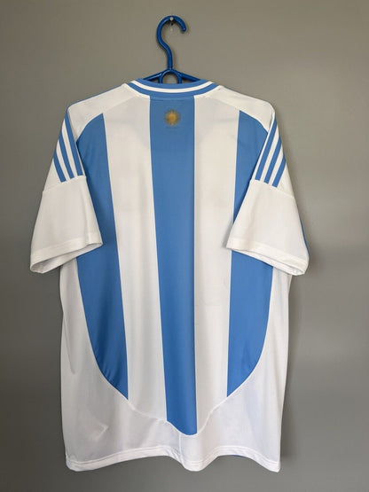 Argentina Jersey 2024 Home Soccer Football Shirt IP8409 Adidas Mens Size L