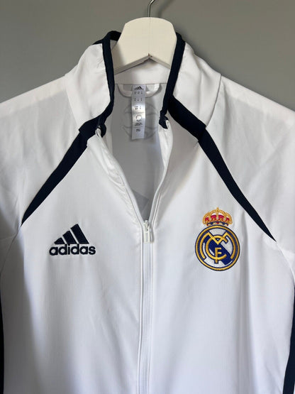 Real Madrid Jacket Teamgeist 2006x2021 White Soccer Adidas HA2537 Mens Size M