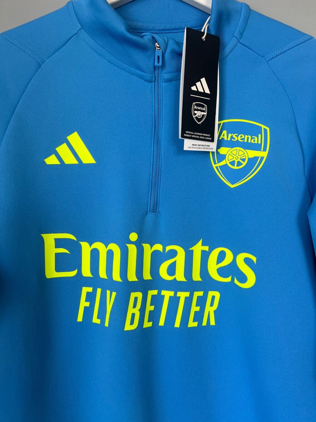 Arsenal Tiro 23 Training Top Football Soccer Jacket Adidas IP9164 Mens Size S