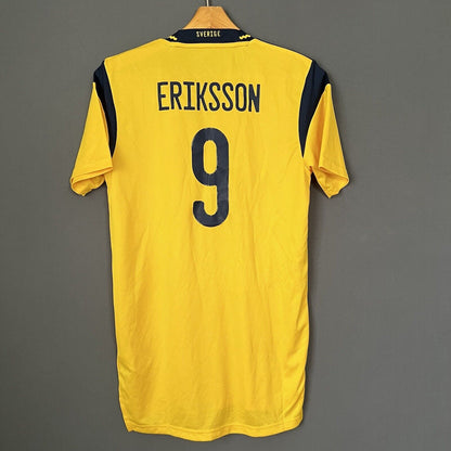 Sweden Jersey 2021/22 Home SMALL Mens Soccer Football Shirt Adidas GK5760
