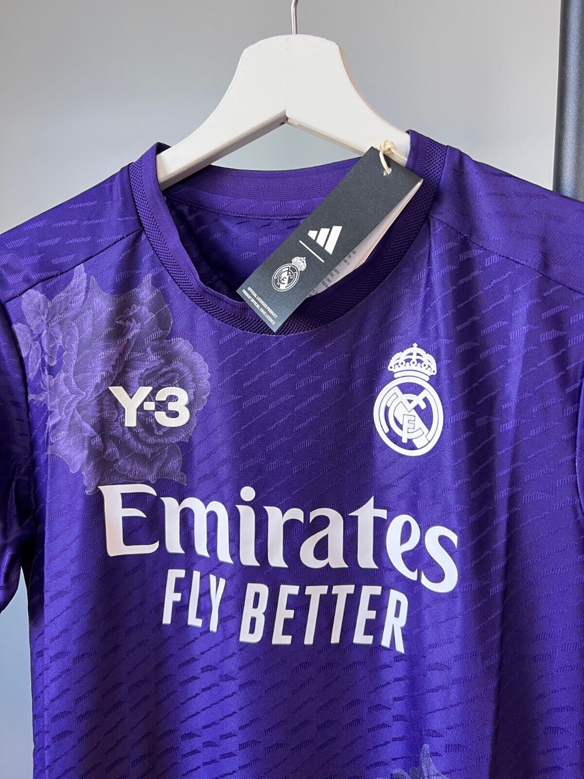 Real Madrid Jersey 23/24 Fourth Soccer Shirt IN4273 Adidas Y-3 Size XS Womens