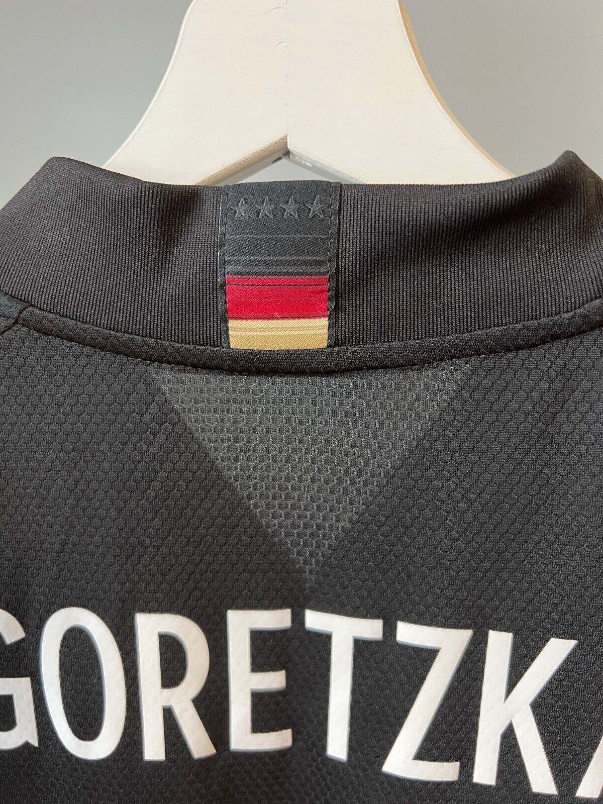 Goretzka Germany Jersey 2020 Away Soccer Shirt EH6117 Adidas Mens Size M