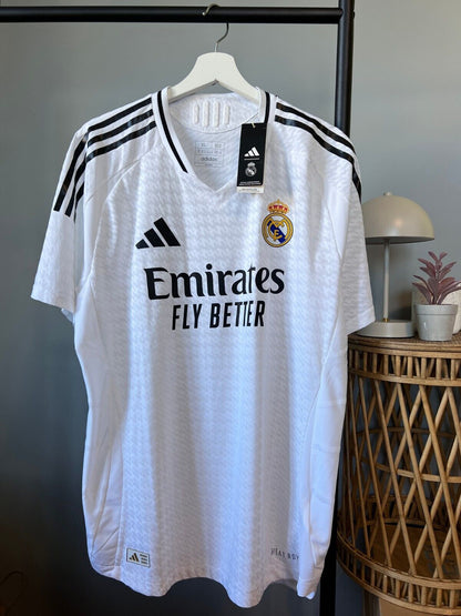 Real Madrid Jersey 24/25 Home Player Issue Soccer Shirt IX8095 Adidas Mens Sz XL