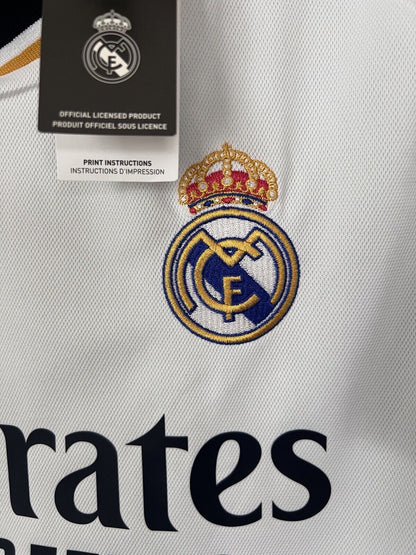 Camavinga Real Madrid Jersey 23/24 Home Mens Soccer Shirt HR3796 Adidas Size S