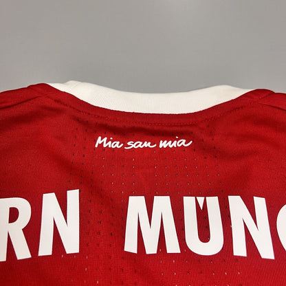 Bayern Munich Jersey 2017/18 Home Match Worn Mens Size 7 Football Shirt Adidas