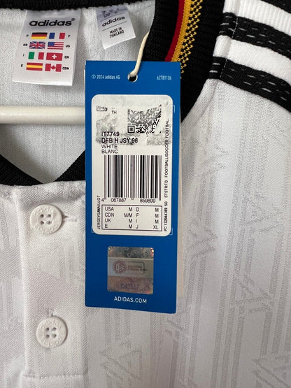 Germany Jersey 1996 Home Soccer Football Adidas IT7749 Mens Size M